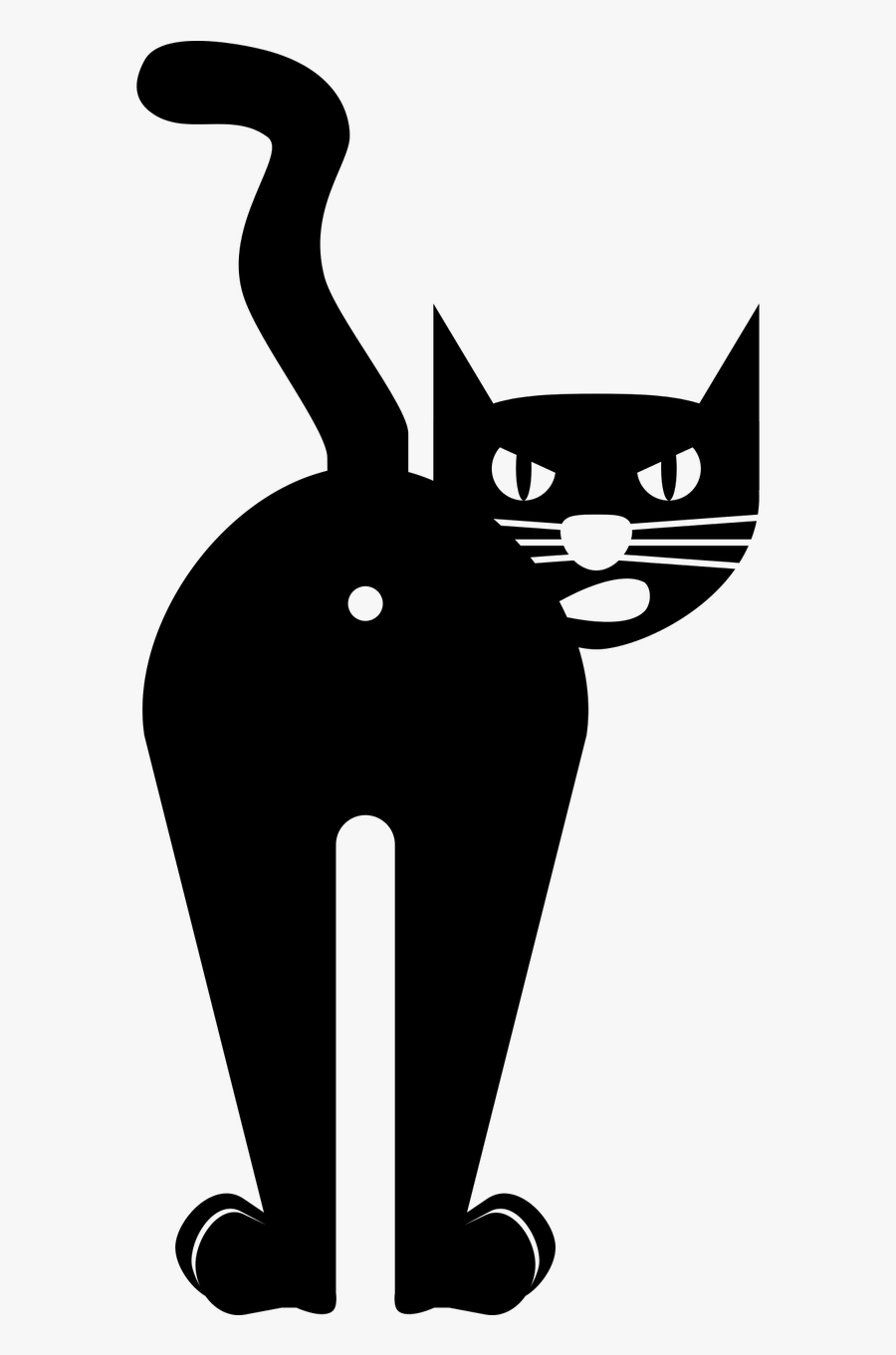 Sort Kat Tegning , Free Transparent Clipart ClipartKey