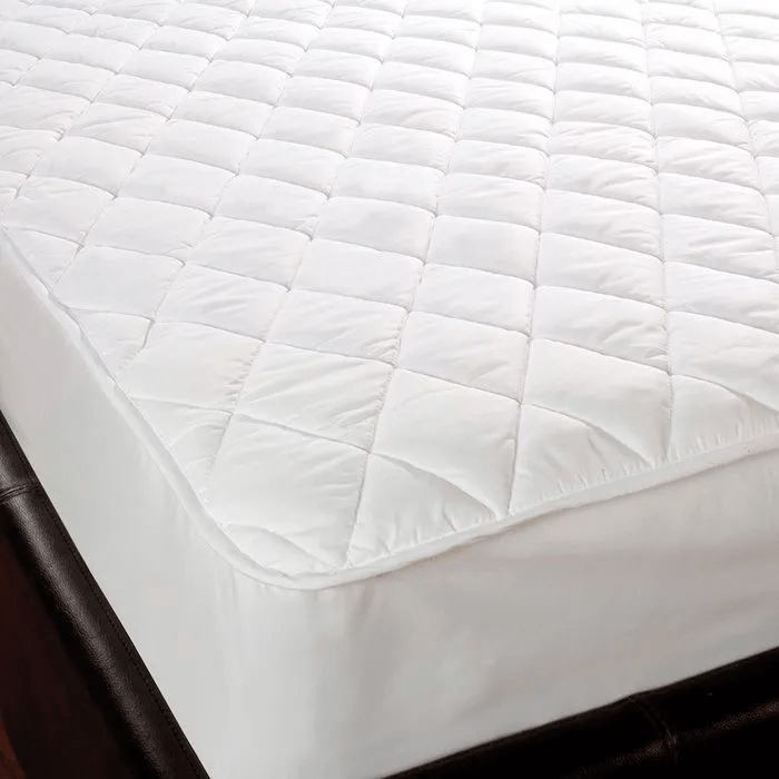 Luxury Quilted Polycotton Waterproof Mattress Protector Clip Drape