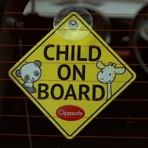 Baby on Board Sign Clippasafe