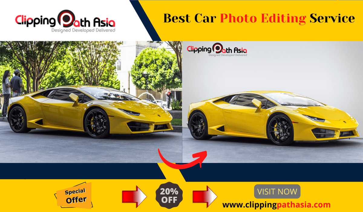 Automotive Car Photo Editing Service For Car Dealer Clipping Path Asia