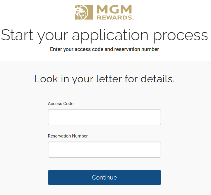 MGM Rewards Credit Card Pre Approval