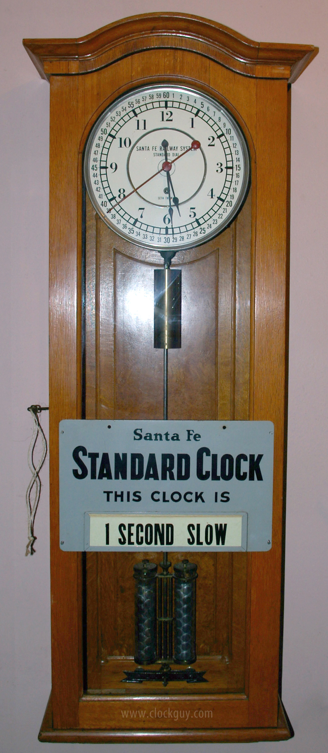 SFRR Montgomery Dial History Santa Fe Route Clocks SFRR Clocks