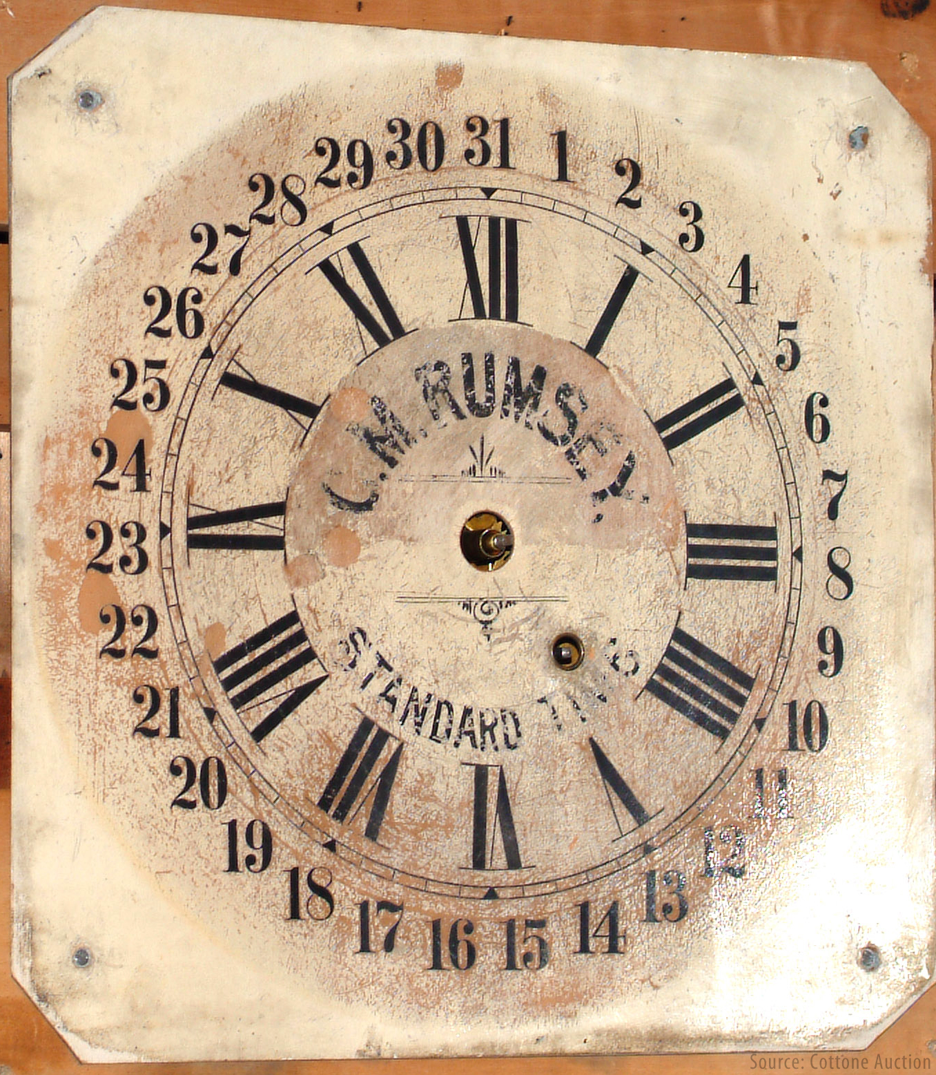 Sidney Advertising Clock Company History Antique Clocks Guy Antique