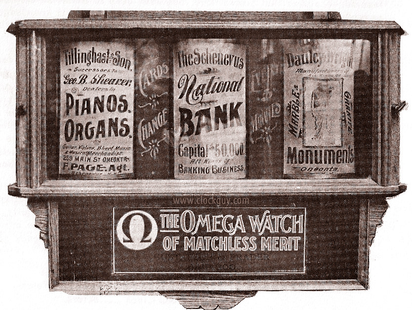 Sidney Advertising Clock Company History Antique Clocks Guy Antique Clocks and Mechanical