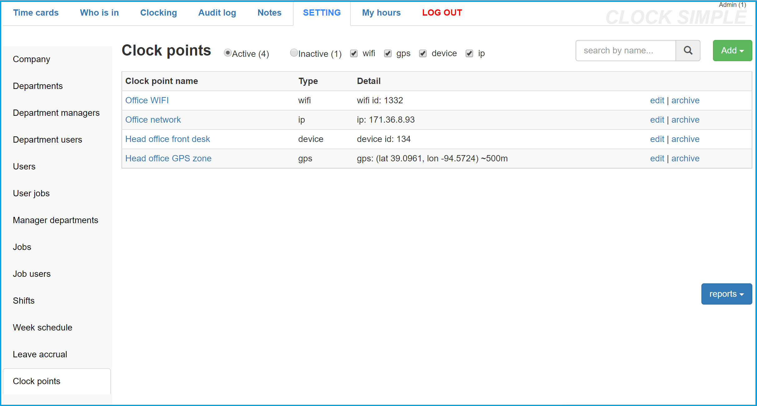 Time Clock Software Screen shots Open Time Clock Free is the best