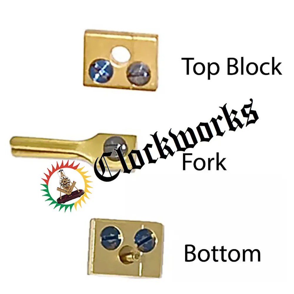 Anniversary Clock Blocks/Fork 400 Day Clock Parts Clockworks