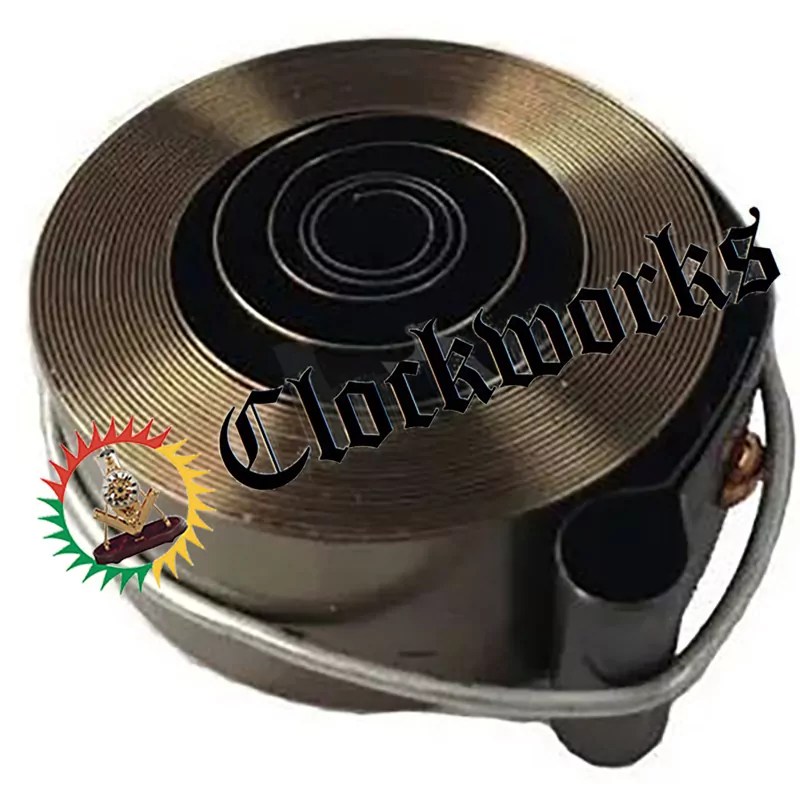 Loop End Clock Mainspring Sold by Size Clockworks. Clockworks.