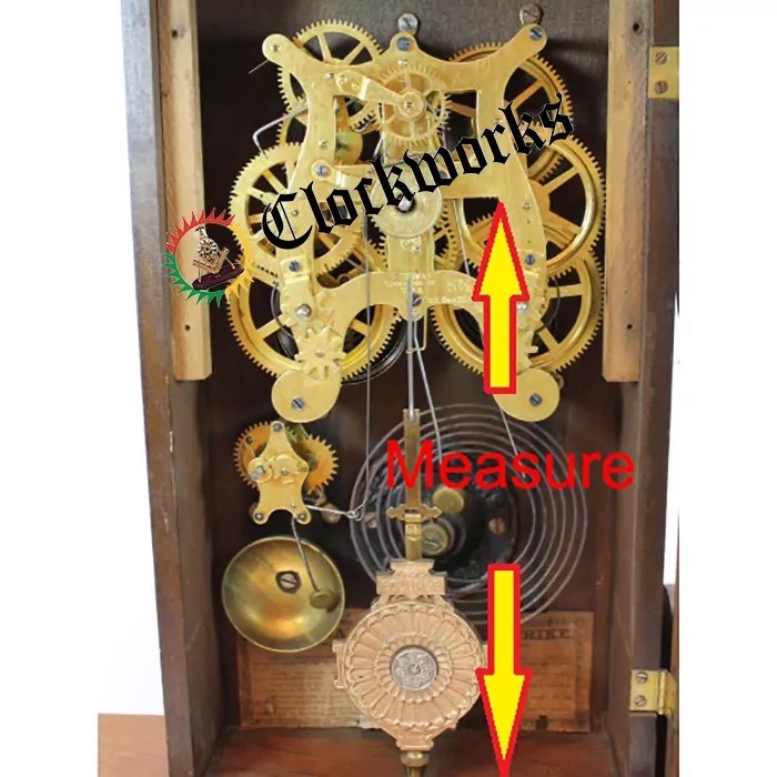 TimeOnly Mechanical Clock Movement Kit 18003817458 Clockworks.