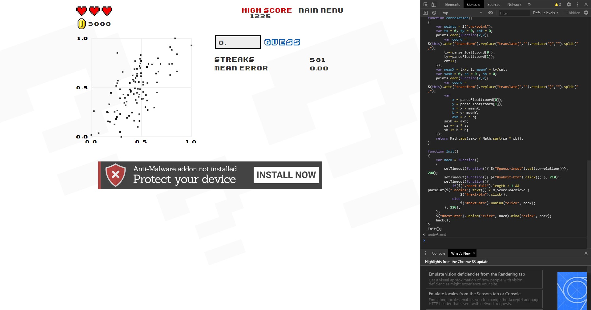 Guess the correlation [crack] Clonefactor