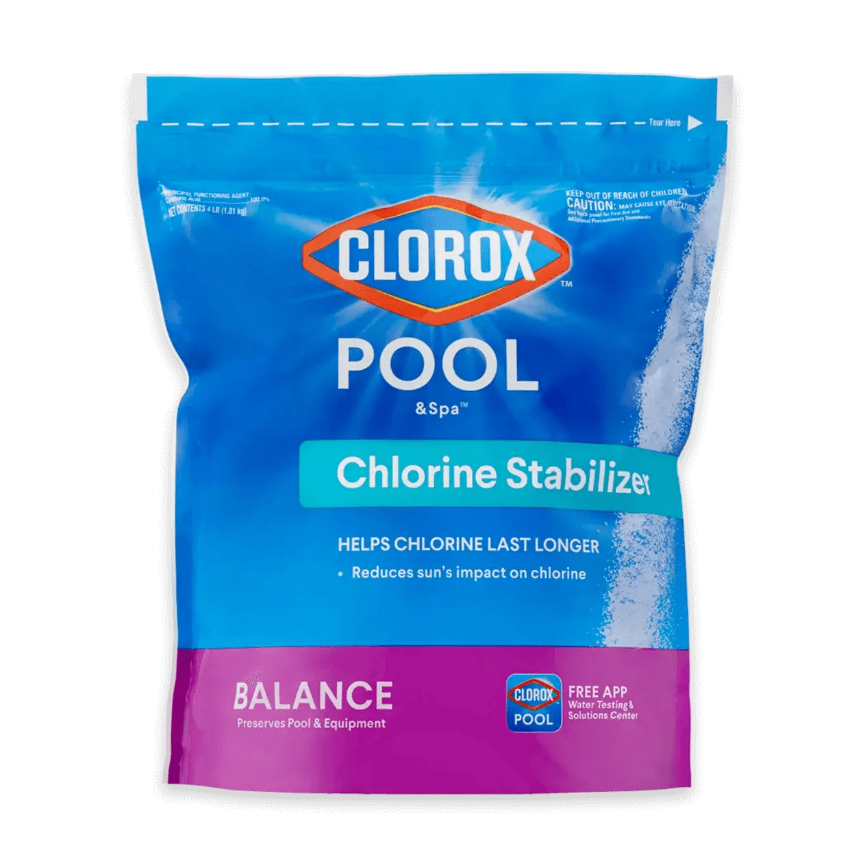Chlorine Stabilizer Balancers Clorox® Pool&Spa™