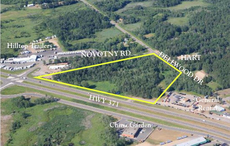 Hwy 371 Commercial Site Close Converse