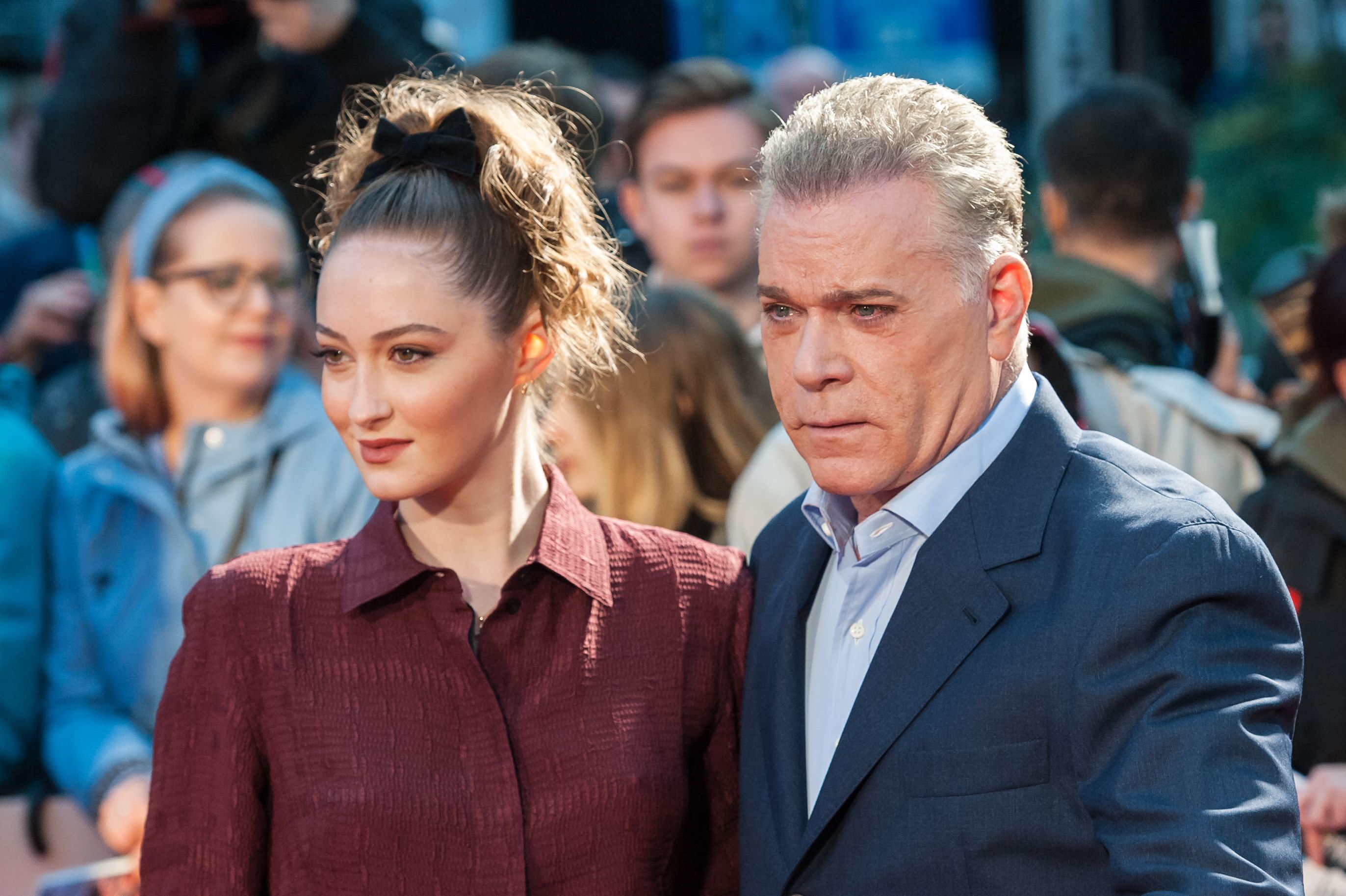 Ray Liotta Walks 'Marriage Story' Red Carpet With Daughter Karsen(018)