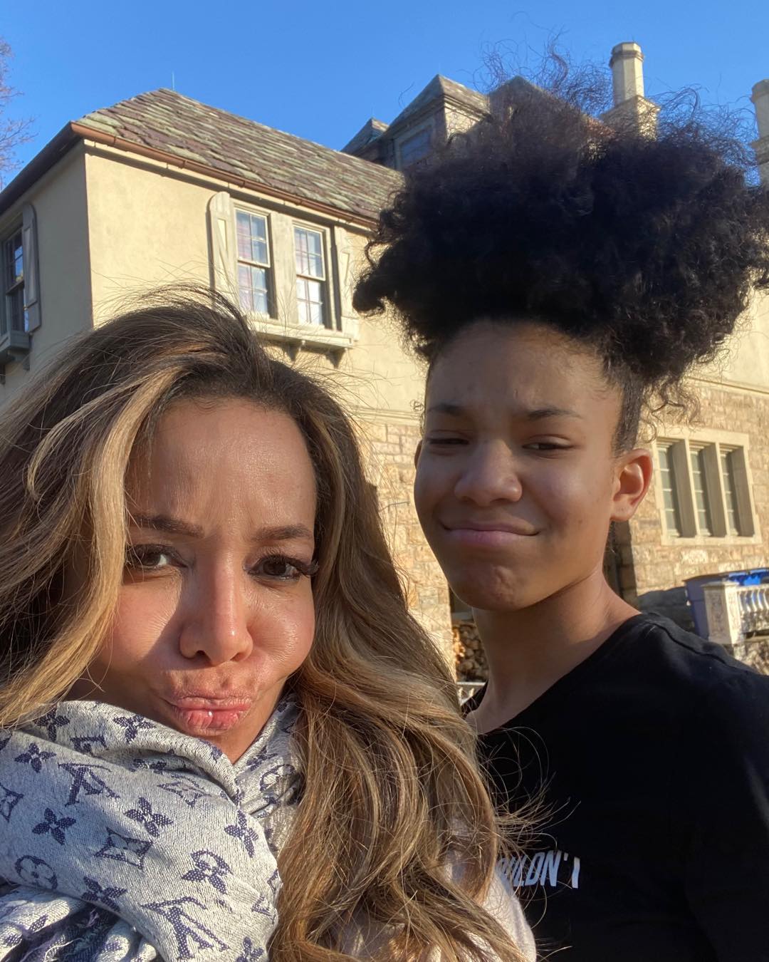Sunny Hostin's 2 Kids Meet Her Son Gabe and Daughter Paloma