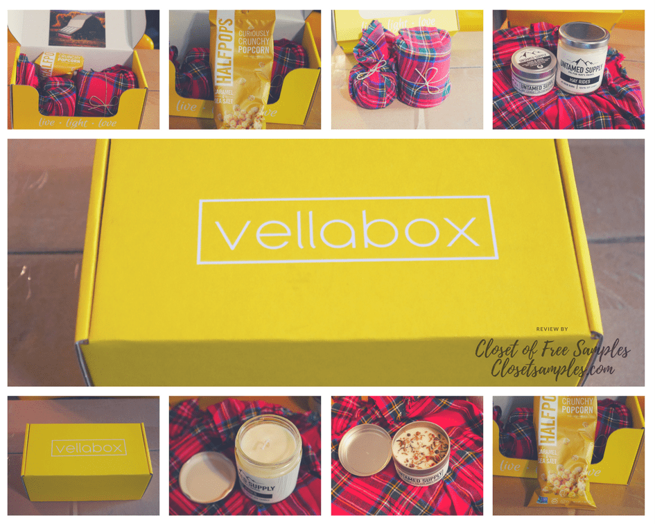 Vellabox Subscription Box Artisan Candles Delivered Monthly! Review