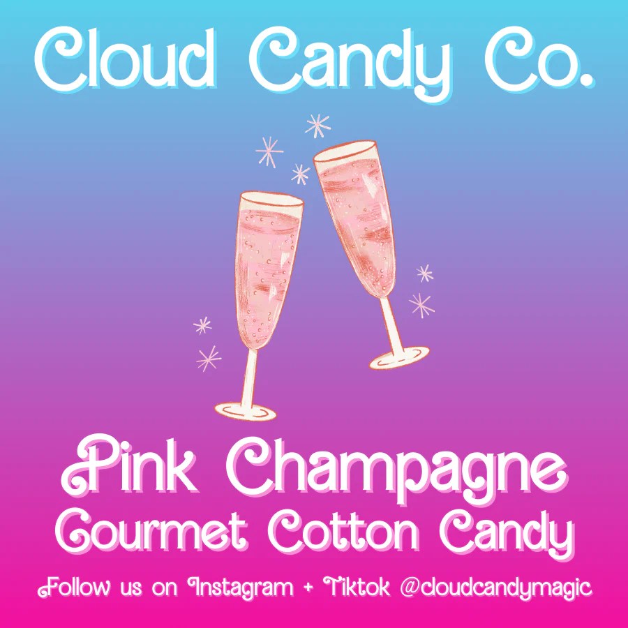 Pink Champagne Cloud Candy Co