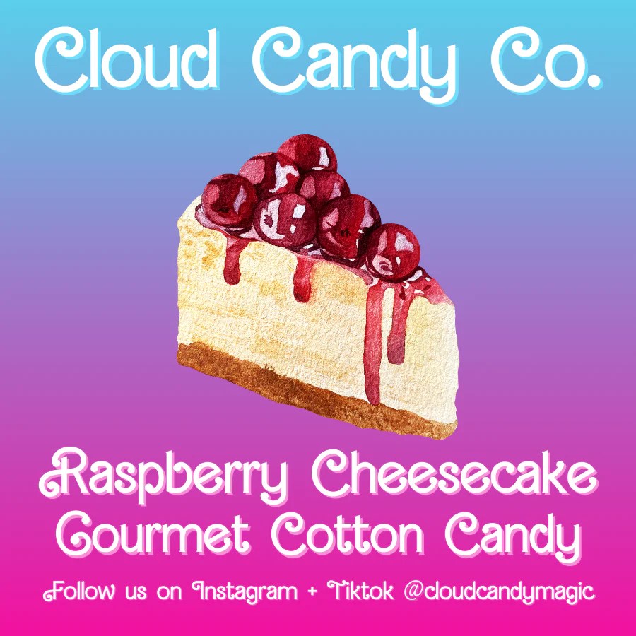 Raspberry Cheesecake Cloud Candy Co
