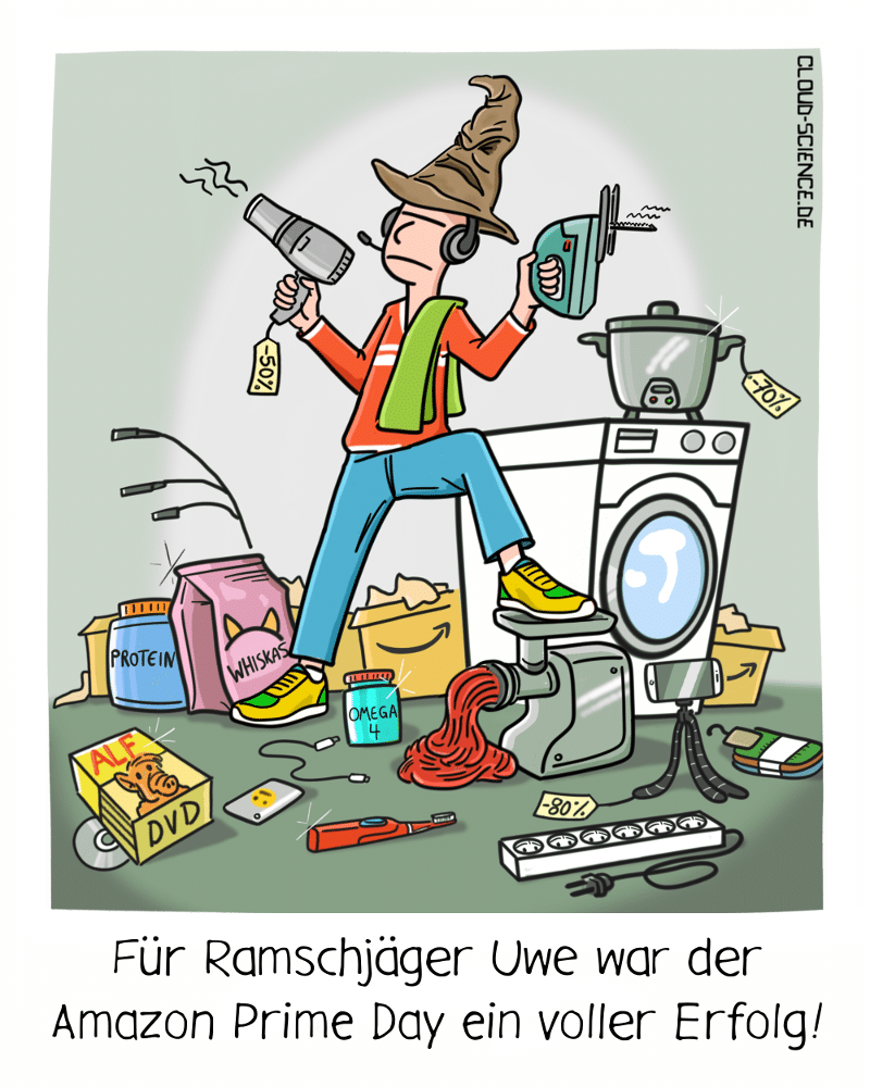 Amazon Prime Day Cartoon