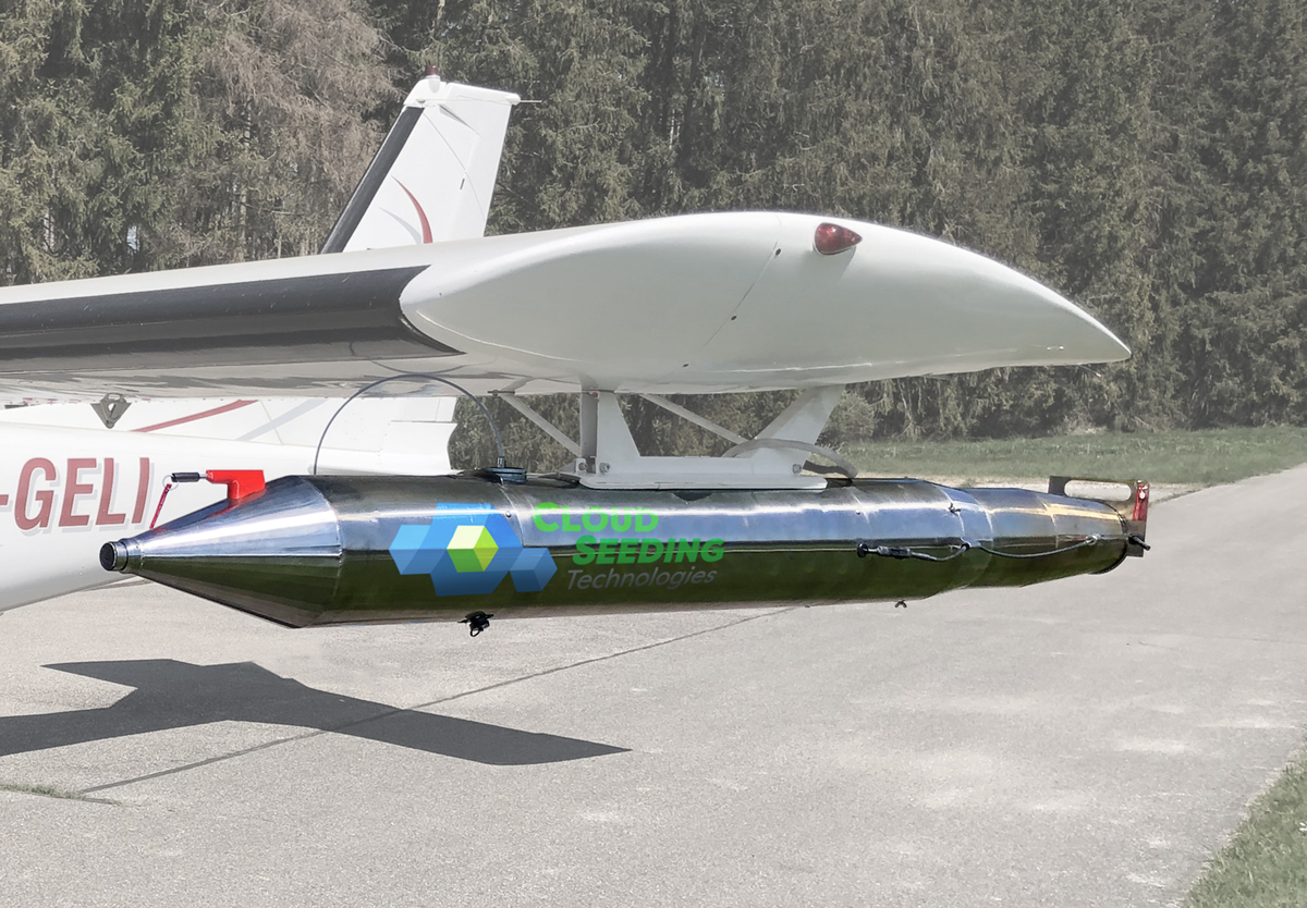 Aircraft Mounted Generator Cloud Seeding Technologies