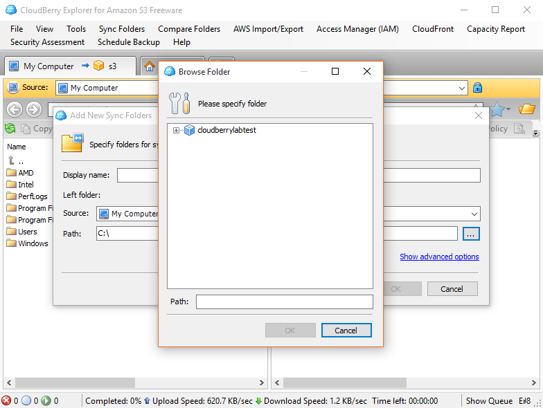How to Sync Files with Amazon S3 Bucket in Windows