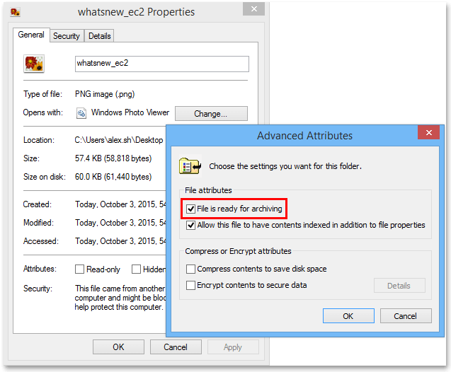 How to Clear Archive Bit Attribute with CloudBerry Backup