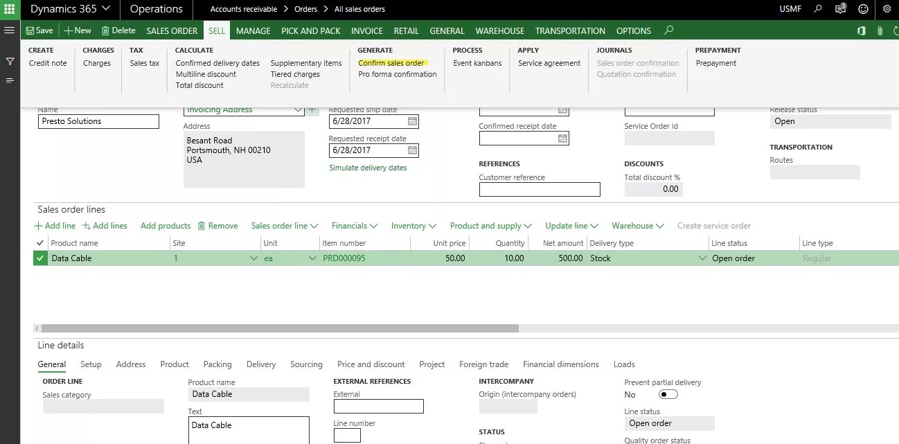 Physical Negative Inventory Dynamics 365 for Operations