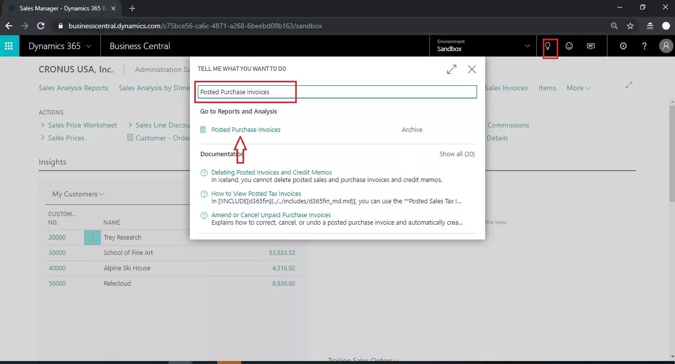 Correct Posted Purchase Invoices Dynamics 365 Business central