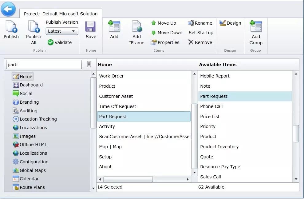Install and connect the Warehouse Management mobile.