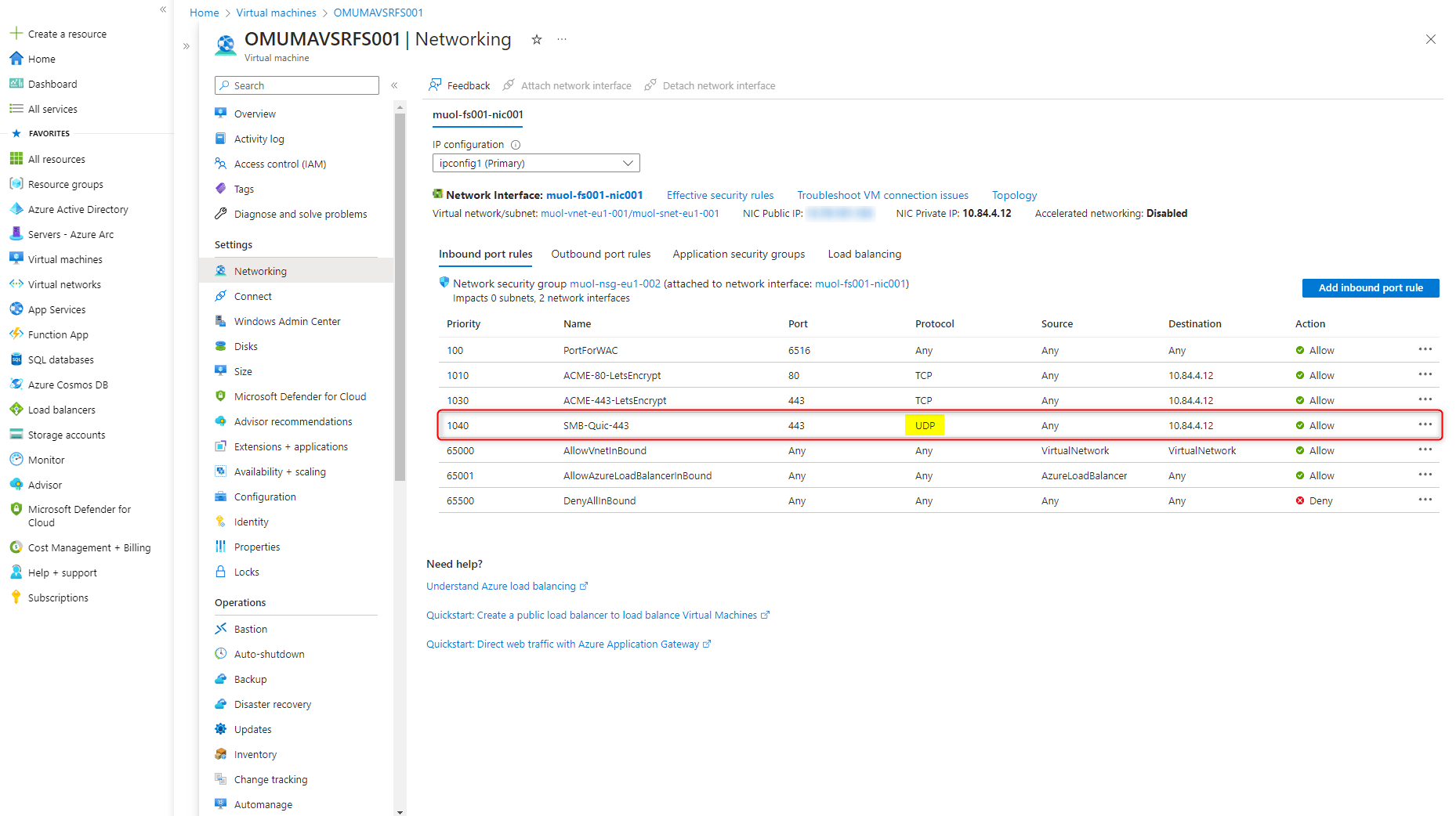 SMB over QUIC and Azure Server empowering secure and lightning fast