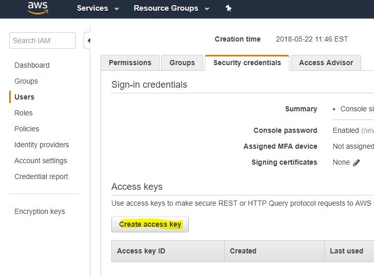 AWS Role and Keys Access Guide