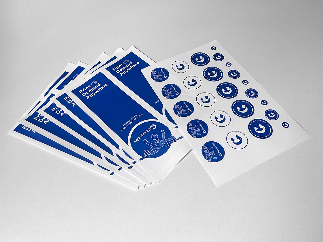 Print on demand your own Stickers