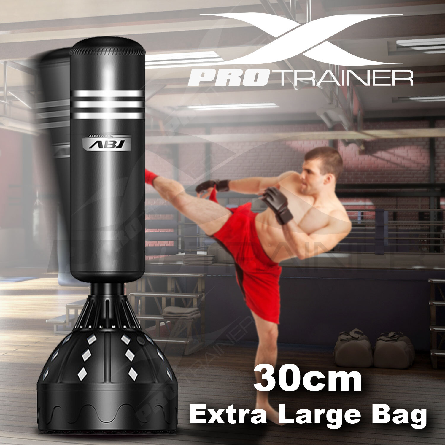 NEW 180CM EXTRA LARGE BOXING BAG FREE STANDING PUNCHING KICK MMA eBay