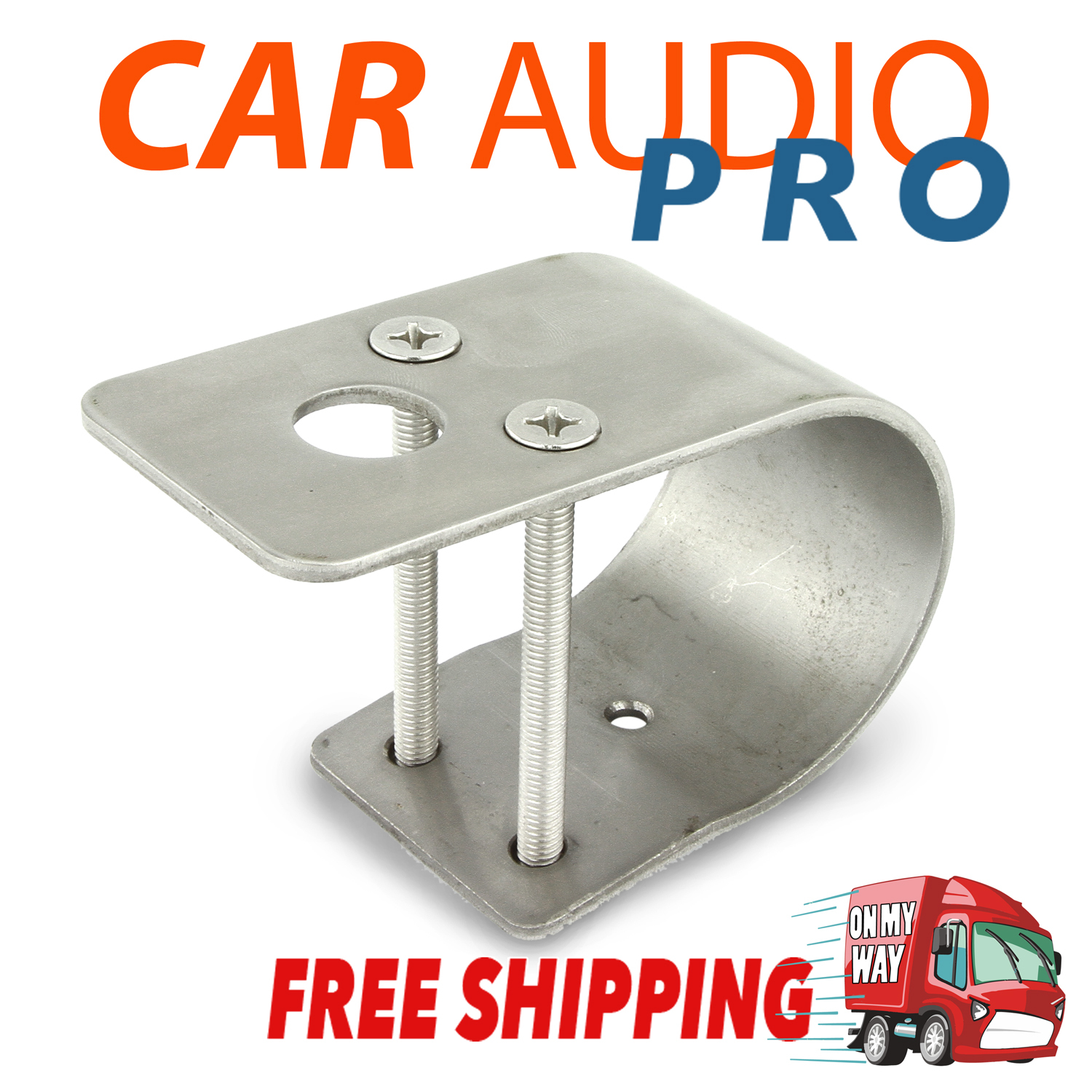 50MM BULL BAR MOUNT CB RADIO ANTENNA BRACKET CAR TRUCK 4WD UTE UHF BASE