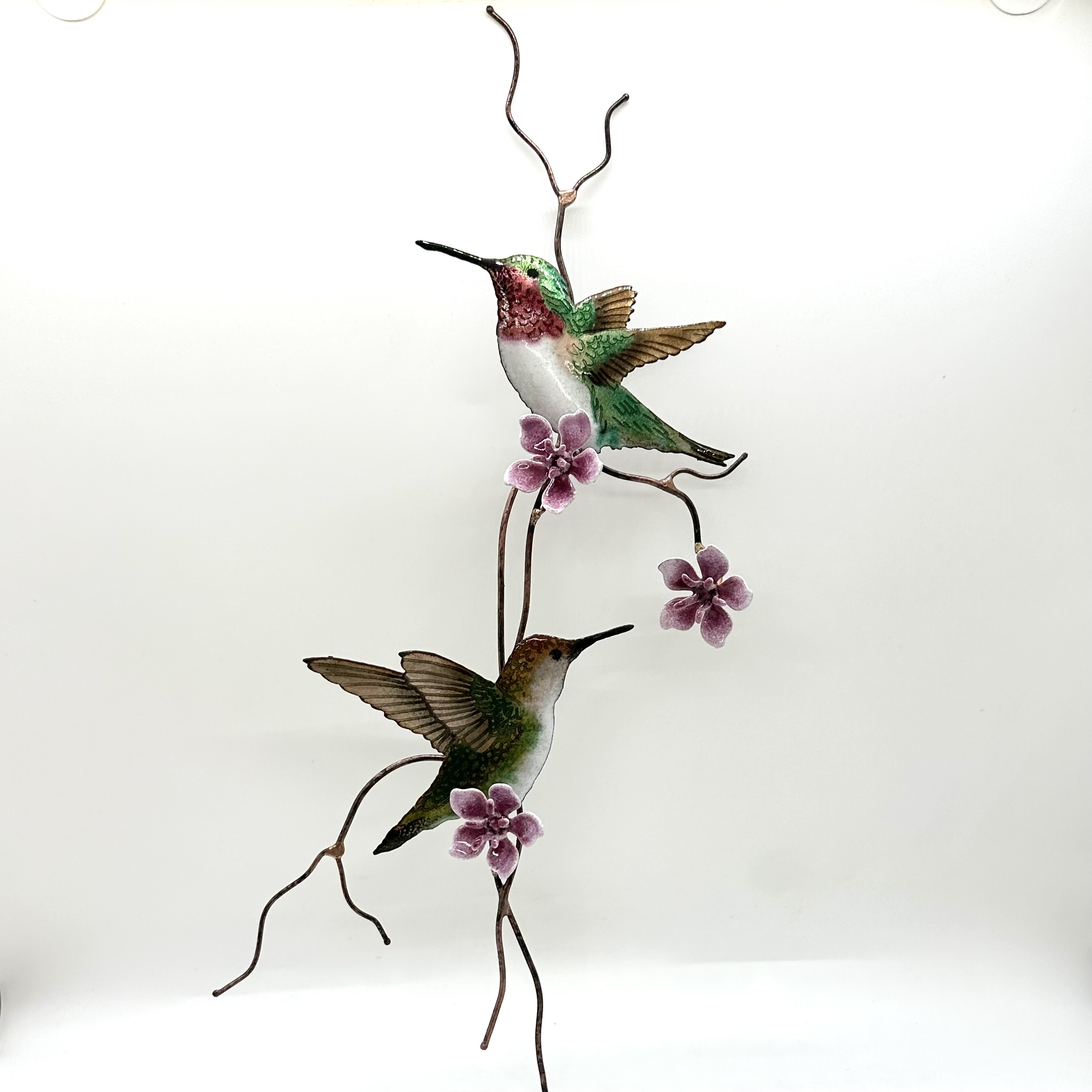 Glass Enamel Wall Sculpture By Bovano Chesire Clouds Gallery