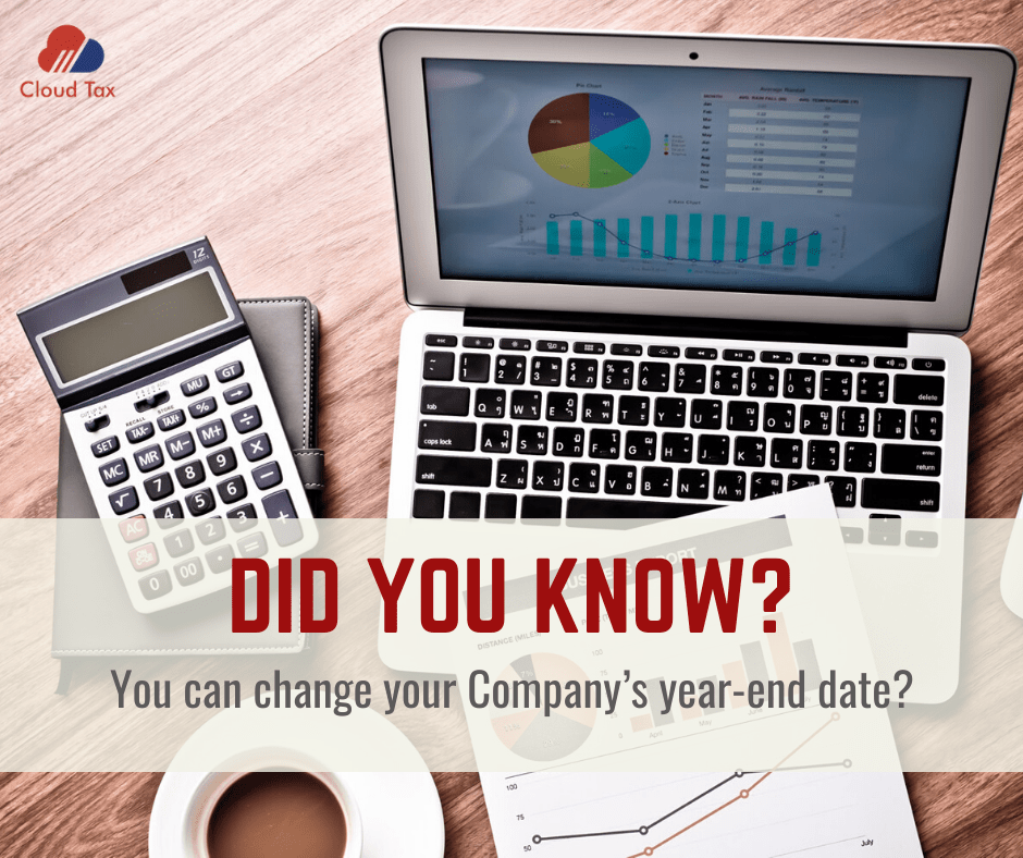 You can change your company’s yearend date?