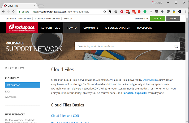 Rackspace Cloud Files Review Updated 2024