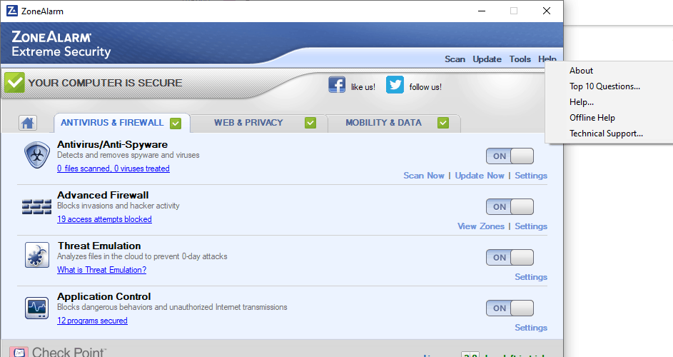 ZoneAlarm Antivirus Review Updated 2024