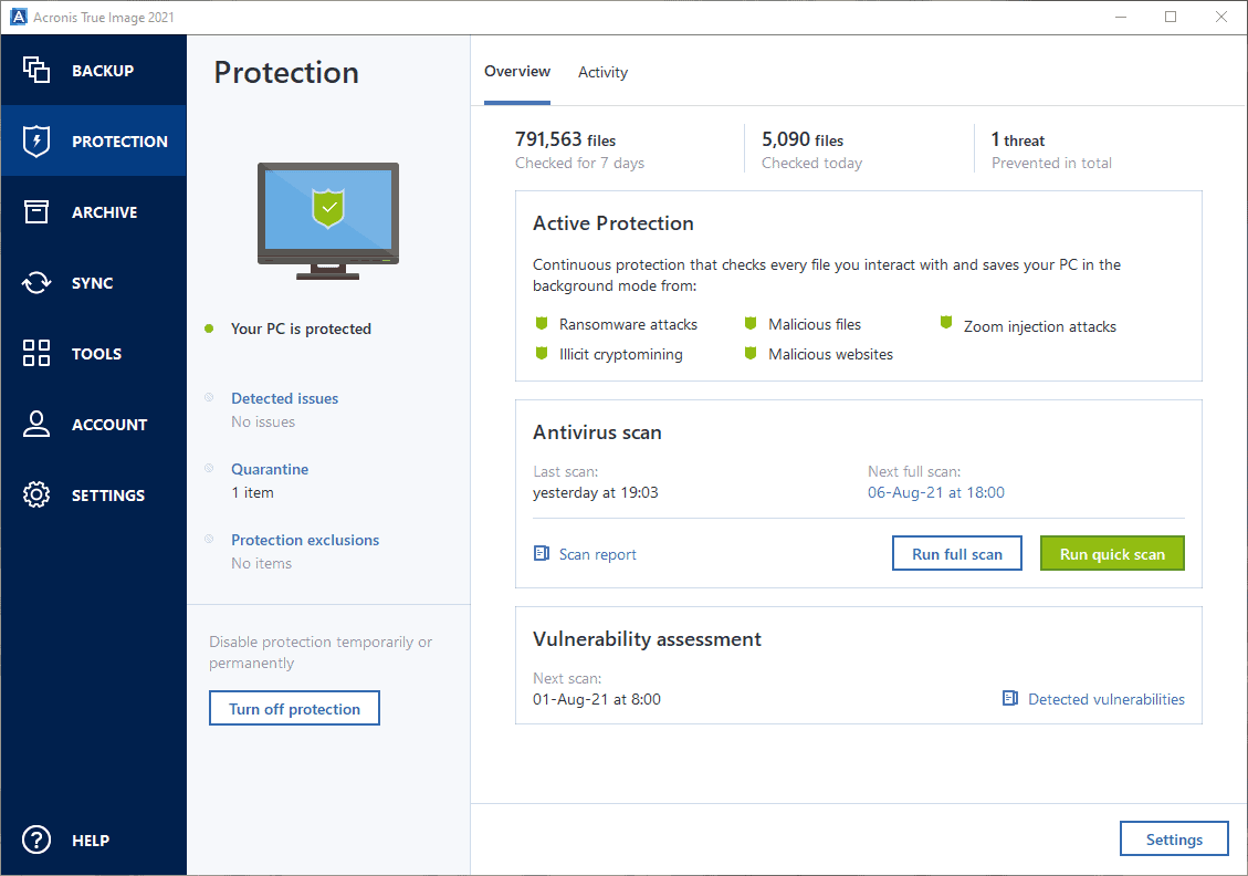 Acronis Review 2021 [Ransomware Protection & Backup]
