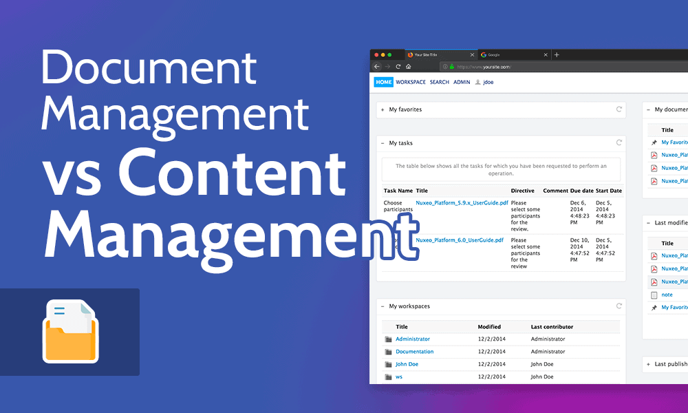 Document Management vs Content Management [2024 Guide]