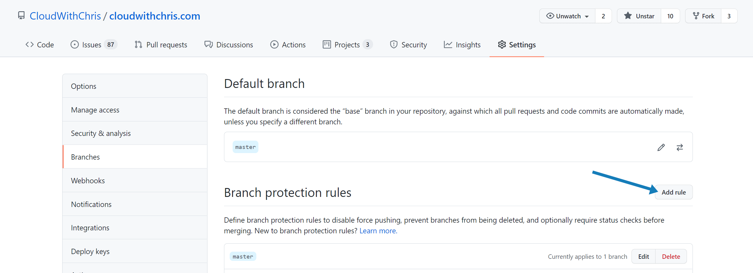Shift Left and Increase your Code Quality with GitHub Branch Protection