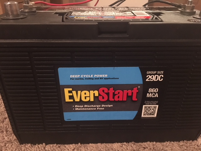 Speedway Motor Everstart Maxx Car Battery