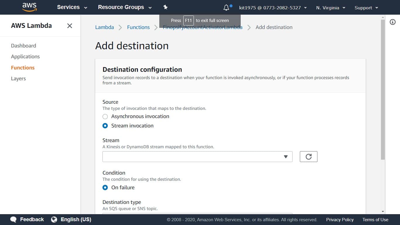 AWS Lambda EventSourceMapping CloudySave