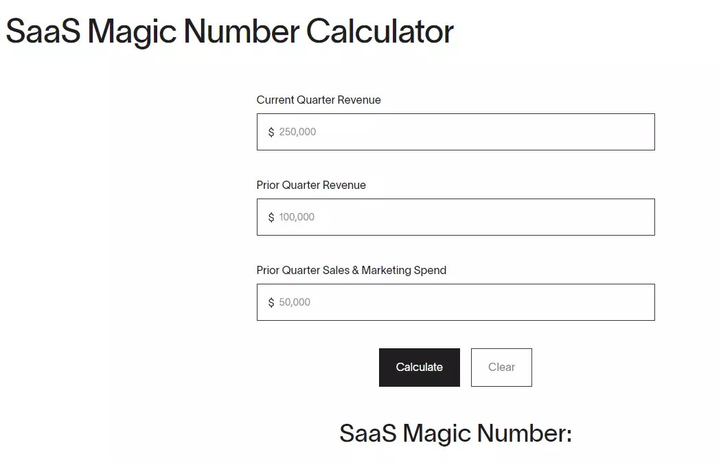 The SaaS Magic Number How To Calculate And Use It