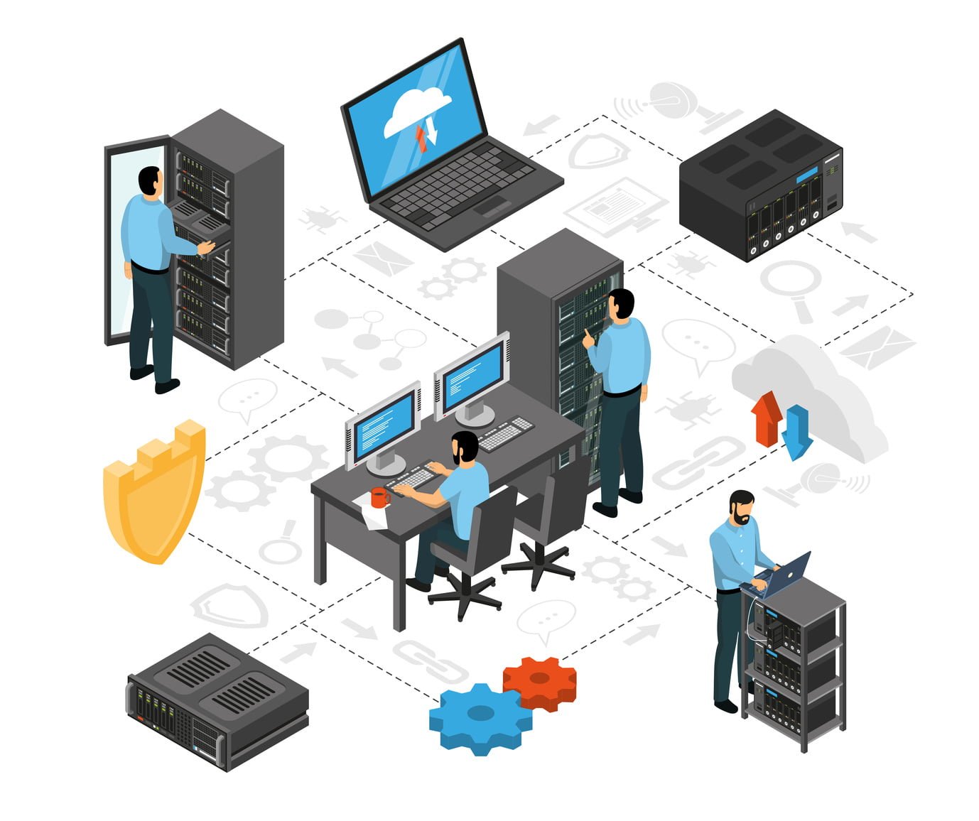 What are the benefits of using an external data centre for your