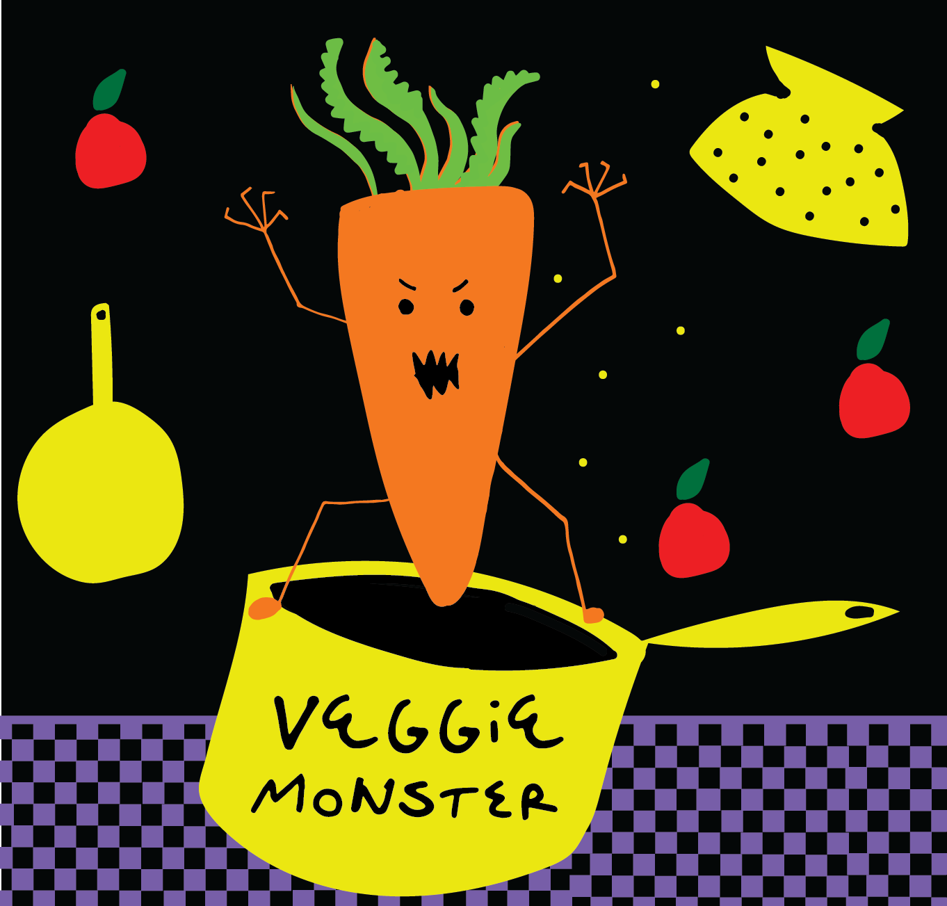 Veggie Monster Clover Food Lab