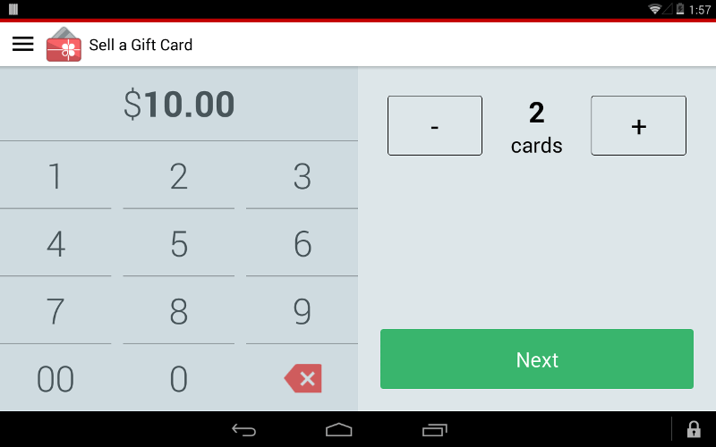 Clover Gift Cards Clover Point of Sale