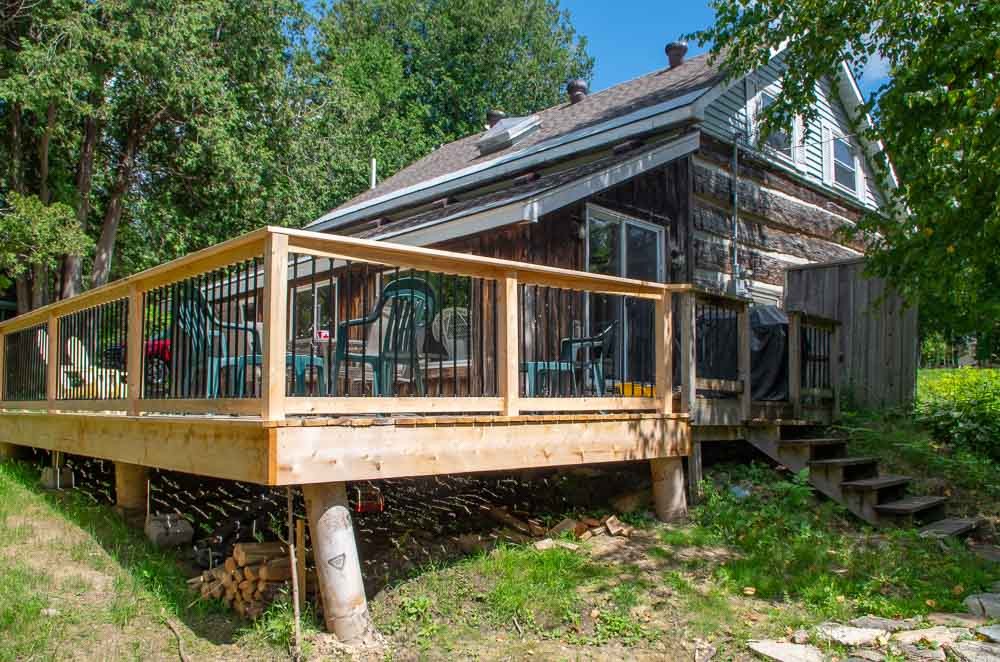 Peabody Log Cabin Chesley, ON CottageLINK Rental Management