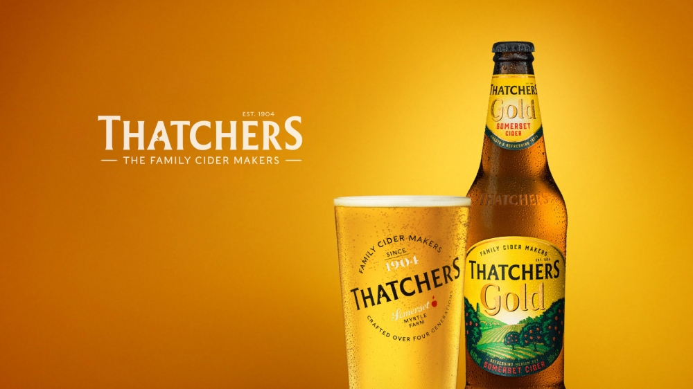 Club Mirror New campaign for Thatchers Gold Perfection in every drop