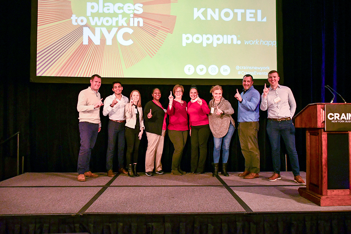 Crain's New York Business Names Clune Construction 1 Best Place to