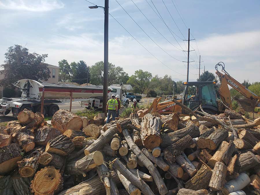 Clyde Companies Play A Part in “Operation Firewood Rescue” Clyde