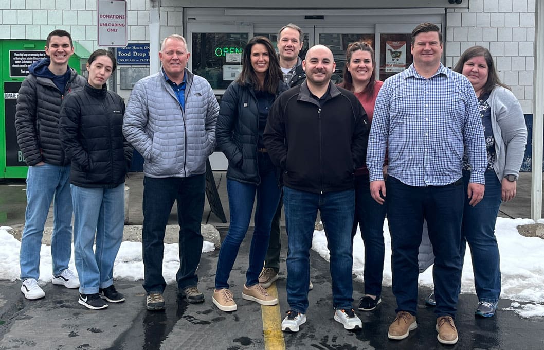 HR Department Volunteers at the Provo Food Bank Clyde Companies Inc.